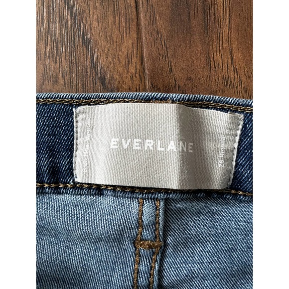 Everlane Mid-Rise Authentic Stretch Skinny Jean Mid-Blue Wash 28 Regular - Picture 6 of 6